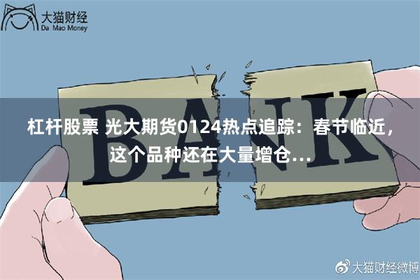 杠杆股票 光大期货0124热点追踪：春节临近，这个品种还在大